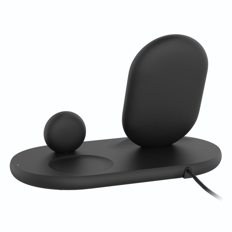 Belkin 3-in-1 Wireless Pad/Stand/Apple Watch[Зарядний пристрій бездротовий 3в1 iPhone/Watch/AirPods, чорний]