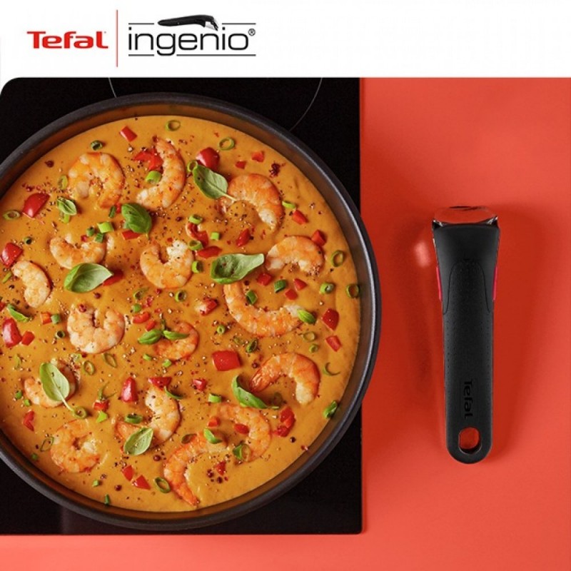 Tefal Набір посуду Ingenio Daily Chef 8 предметів, алюміній, кришка, змінна ручка