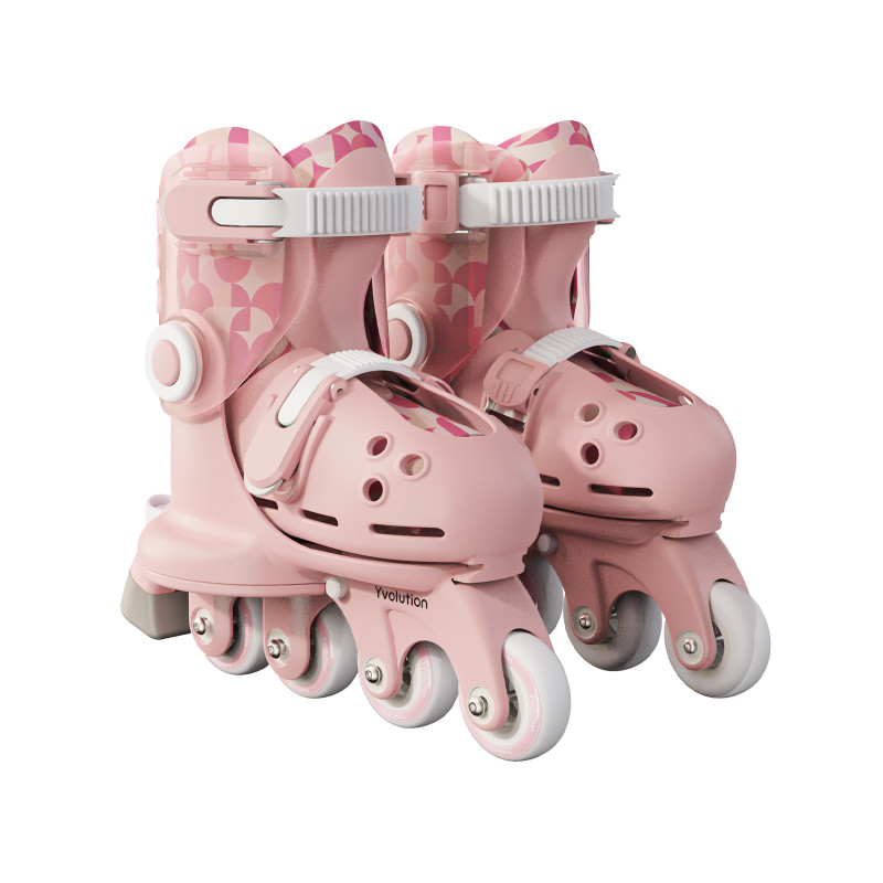 YVolution Ролики Switch Skates Рожеві