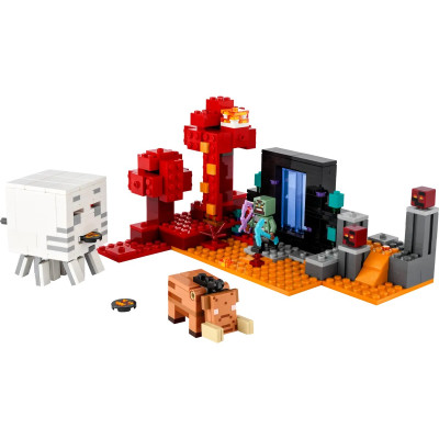 LEGO Конструктор Minecraft Засідка біля порталу Нижній світ