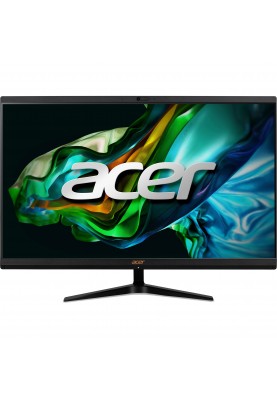 Acer Комп'ютер персональний моноблок Aspire C27-1800 27" FHD, Intel i5-12450H, 16GB, F1024GB, UMA, WiFi, кл+м, без ОС, чорний