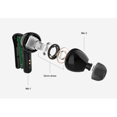Belkin Навушники TWS Soundform Motion True Wireless, чорний