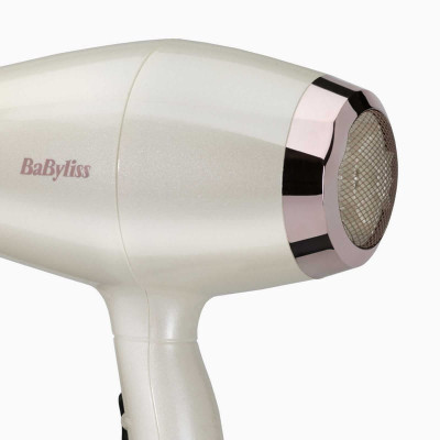 BaByliss Фен Stardust Shimmer, 2000Вт, 3 режими, іонізація, хол. обдув, 1 насадка, білий BaByliss Фен Stardust Shimmer, 2000Вт, 3 режими, іонізація, хол. обдув, 1 насадка, білий