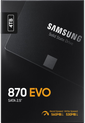 Samsung Накопичувач SSD 2.5" 4TB SATA 870EVO