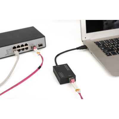 Digitus Адаптер USB-A > SFP, USB 3.0 Gigabit Network