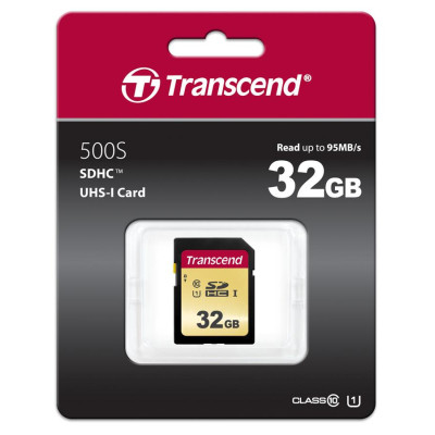 Transcend Карта пам'яті SD 32GB C10 UHS-I R95/W60MB/s