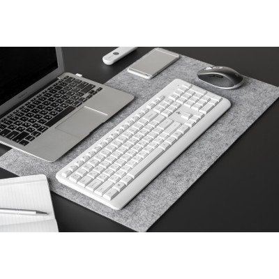2E Клавіатура KS220 WL White