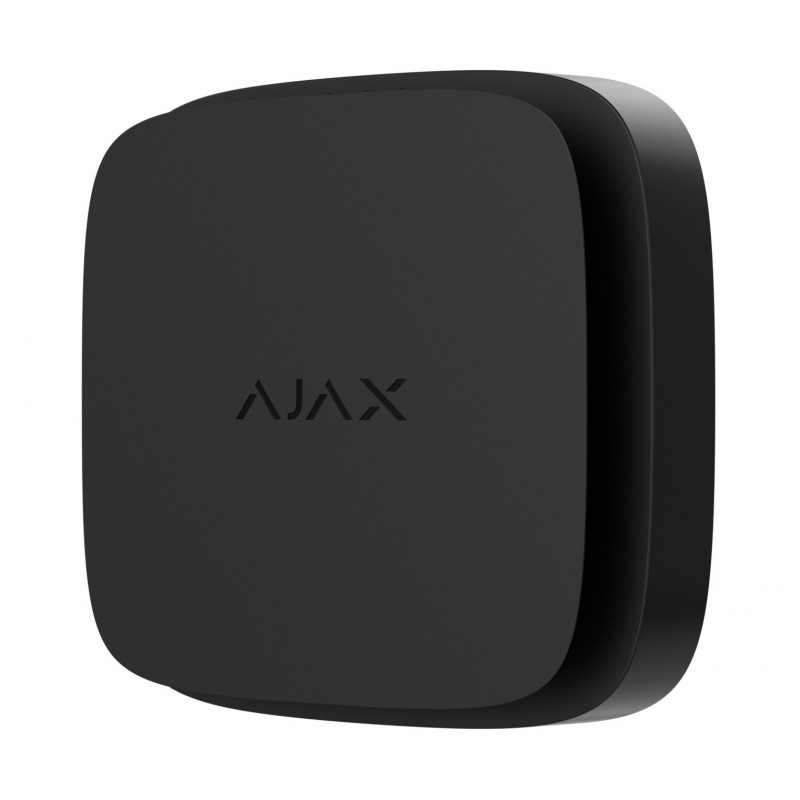 Ajax Датчик диму та температури Ajax FireProtect 2 RB Heat Smoke Jeweler, змінна батарея, бездротовий, чорний