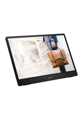 MSI Монітор портативний 15.6" PRO MP161-E2U mHDMI, 2xUSB-C, MM, IPS, Cover