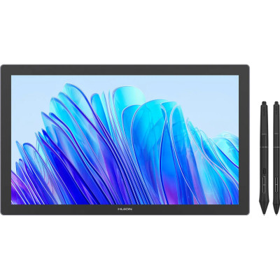 Huion Графічний монітор 19" Kamvas Pro 19,4K USB-Cх2, 3.5 mini-jack, сірий темний