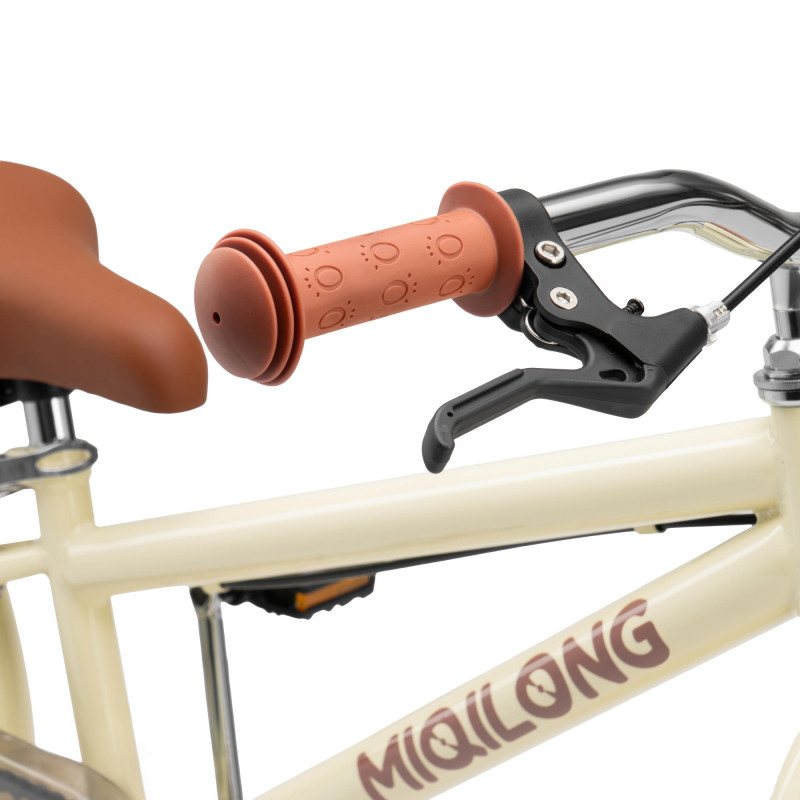 Miqilong Дитячий велосипед RM 20" бежевий