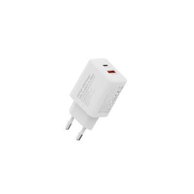 Digitus Зарядний пристрій 1хUSB-C, 1хUSB-A, 20W Digitus Зарядний пристрій 1хUSB-C, 1хUSB-A, 20W