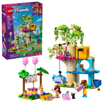 LEGO Конструктор LEGO Friends День народження кота та будинок на дереві