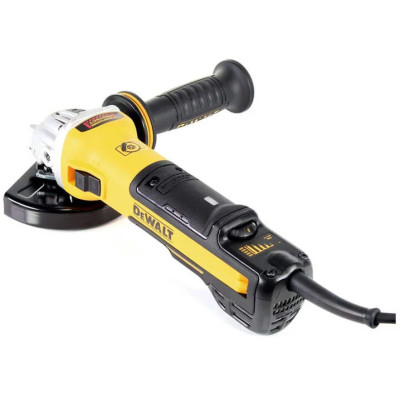 DeWALT Шліфмашина кутова DeWALT 125мм 1700Вт 1800-8000об/хв 2.53кг