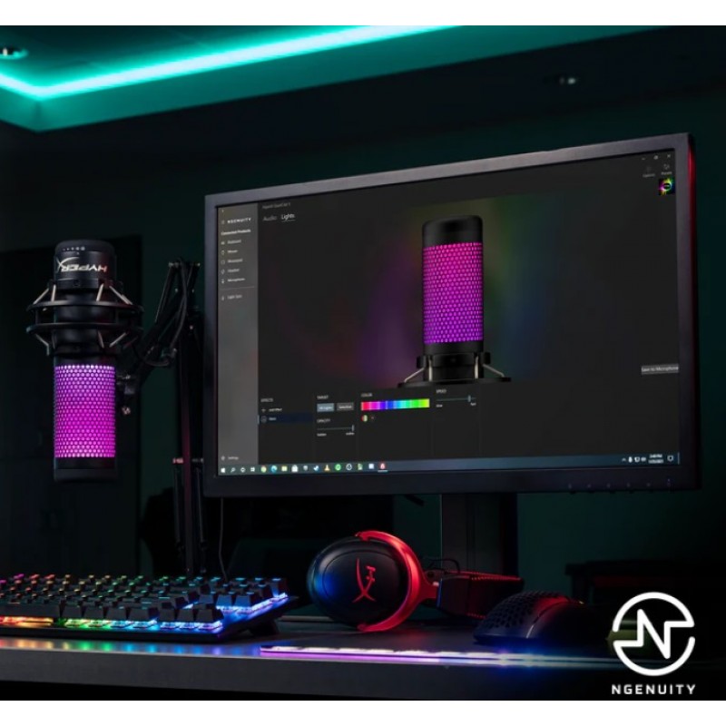 HyperX Мікрофон QuadCast S RGB Black