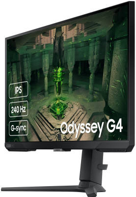 Samsung Монітор 27" Odyssey G4 S27BG400EI 2*HDMI, DP,, IPS, 240Hz, 1ms