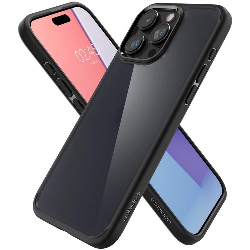 Spigen Чохол для Apple iPhone 15 Pro Ultra Hybrid, Frost Black