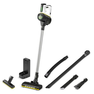 Karcher Пилосос безпровідний VC 7, 350Вт, конт пилок -0.8л, автон. робота до 60хв, вага-2.57кг, НЕРА, білий