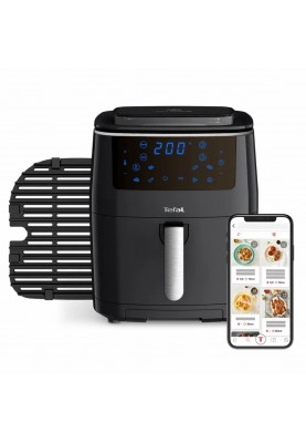 Tefal Мультипіч Easy Fry Grill&Steam, 1430Вт, чаша-6.2л, сенсорне управління, 8 програм, пластик, чорний