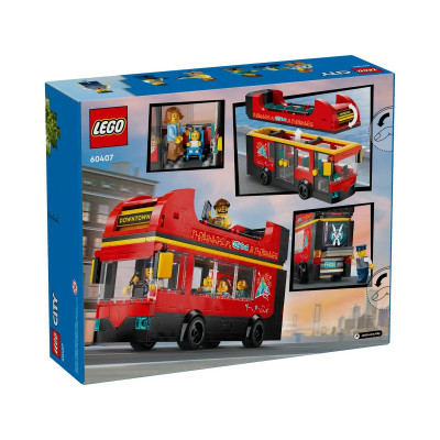LEGO Конструктор City Червоний двоповерховий екскурсійний автобус