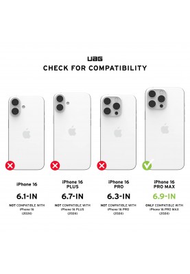 UAG Чохол для iPhone 16 Pro Max, Pathfinder SE Magsafe, Geo Camo