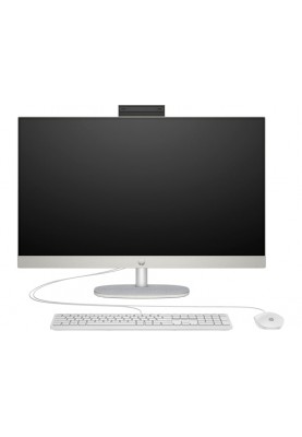 HP Комп'ютер персональний моноблок All-in-One 27" FHD IPS AG, AMD R5-7520U, 16GB, F512GB, UMA, WiFi, кл+м, DOS, білий