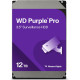 WD Жорсткий диск 12TB 3.5" 7200 512MB SATA Purple Pro Surveillance