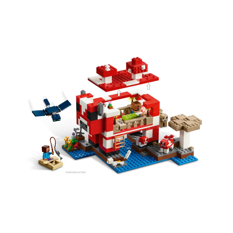 LEGO Конструктор Minecraft Грибний будинок