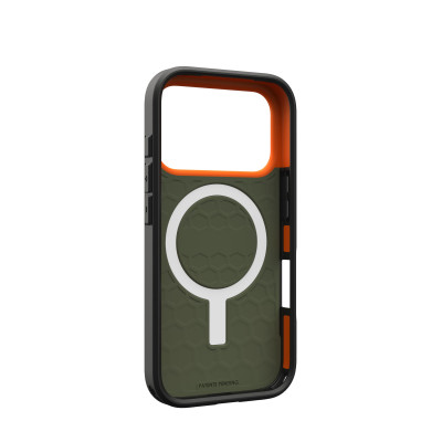UAG Чохол UAG для iPhone 17 Pro, Civilian MagSafe, Olive/Orange