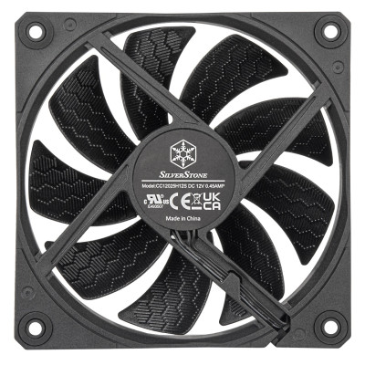 SilverStone Корпусний вентилятор Shark Force SF120B, 120mm, 2500rpm, 4pin PWM, 41.2dBa