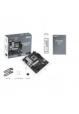 ASUS Материнcька плата PRIME B650M-K sAM5 B650 2xDDR5 M.2 HDMI D-Sub mATX