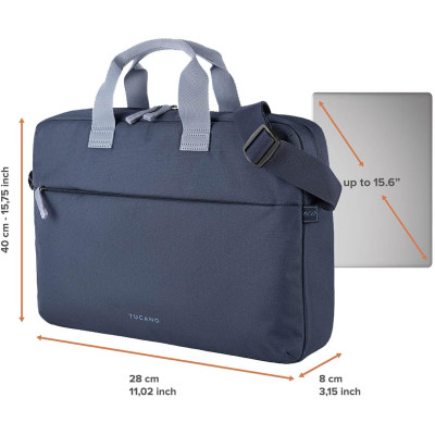 Tucano Сумка Smart 15", синя