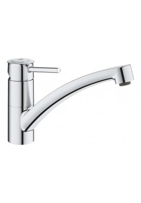 Grohe Змішувач для кухні BauClassic, довж.виливу - 231мм, поворотний, 1важіль, хром