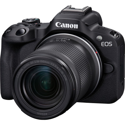 Canon Цифр. фотокамера EOS R50 + RF-S 18-150 IS STM Black Canon Цифр. фотокамера EOS R50 + RF-S 18-150 IS STM Black