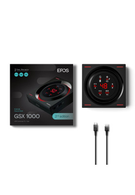 Epos Звукова карта зовнішня GSX 1000 2nd edition, 7.1, black