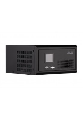 2E Інвертор 2E HI1600, 1600W, 24V - 230V, LCD, AVR, 2xSchuko + DC output