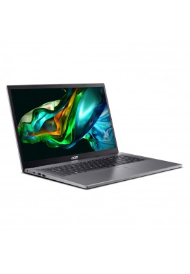 Acer Ноутбук Aspire 3 A317-55P 17,3" FHD IPS, Intel i3-N305, 8GB, F256GB, UMA, Lin, сірий