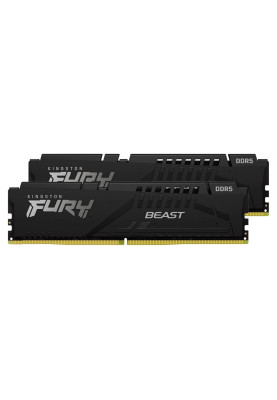 Kingston Пам'ять ПК DDR5 64GB KIT (32GBx2) 6000 FURY Beast EXPO