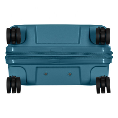 2E Валіза, Aero, поліпропілен, мала, 35/44 л, TSA, 4 колеса, EXP, синій 2E Валіза, Aero, поліпропілен, мала, 35/44 л, TSA, 4 колеса, EXP, синій