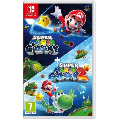 Games Software Гра консольна Switch 2 SUPER MARIO GALAXY 1 + 2, картридж