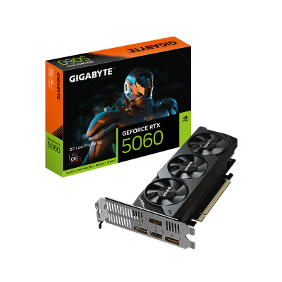 Gigabyte Відеокарта GeForce RTX 5060 8GB GDDR7 OC Low Profile