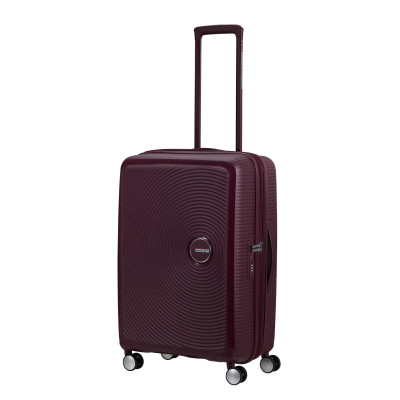 American Tourister Валіза American Tourister, Soundbox, поліпропілен, середня, 67см, 71.5/81л, TSA, 4 колеса, EXP, бордовий