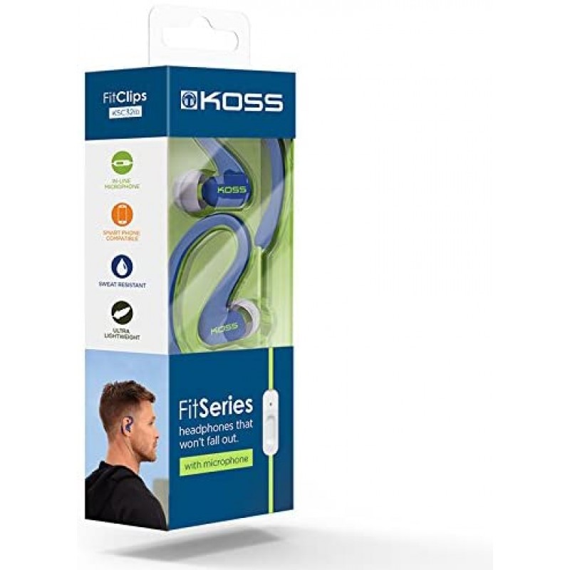 Koss KSC32iB Fit Mic Blue