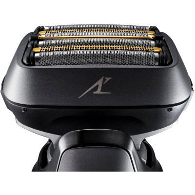 Panasonic Бритва електр. сіткова, 14000 об/хв, бритв.головок-6, Li-Ion, сух.+волог., тример, чорний