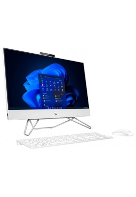 HP Комп'ютер персональний моноблок 240-G9 23.8" FHD IPS AG, Intel i3-1215U, 8GB, F256GB, UMA, WiFi, кл+м, 3р, Win11P, білий