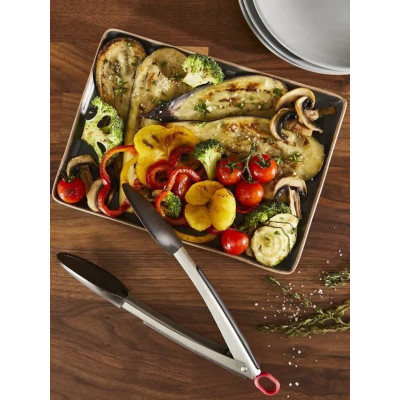 Tefal Щипці для гриля, сталь, чорно-сірий