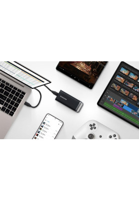 Samsung Портативний SSD 4TB USB 3.2 Gen 1 Type-C T5EVO Shield