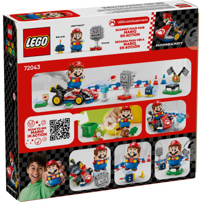 LEGO Конструктор Super Mario Mario Kart – Interactive LEGO® Mario та Standard Kart