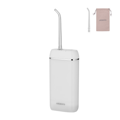 ARDESTO Іригатор портативний, чаша 140 мл, Li-ion акум. в компл., білий