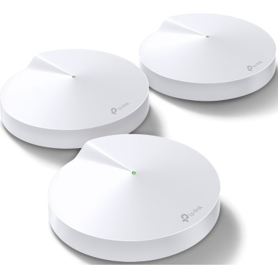 TP-Link Маршрутизатор DECO M9 plus 3PK AC2200 2xGE LAN/WAN 1xUSB 2.0 MU-MIMO Zigbee MESH 3-band